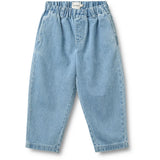Baumwollhose Julian light blue denim - Wheat