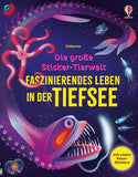 Die große Sticker-Tierwelt: Faszinierendes Leben in der Tiefsee - Usborne Verlag