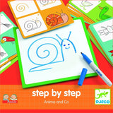 Lernspiel: Step by Step Tiere - Djeco