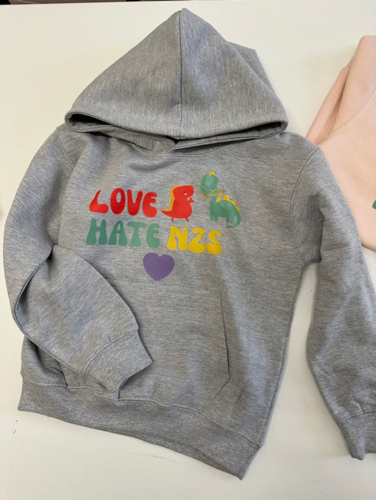 Kinder-Hoodie "Love Dinos" - One Sweater