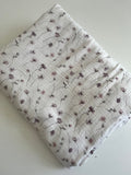 Musselindecke “Flowers Cream”- Milli Wonka