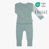 Langarm Easy-on Strampler essential mint - emma & noah