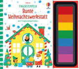 Fingerstempeln: Bunte Weihnachtswerkstatt - Usborne Verlag