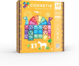 Magnetbausteine GLITTER CASTLE PACK 48-tlg. - Connetix
