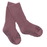 Antirutsch-Socken "Terry cotton misty plum" - GoBabyGo