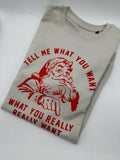 Sweater "Tell me what you want" für Erwachsene - One Sweater