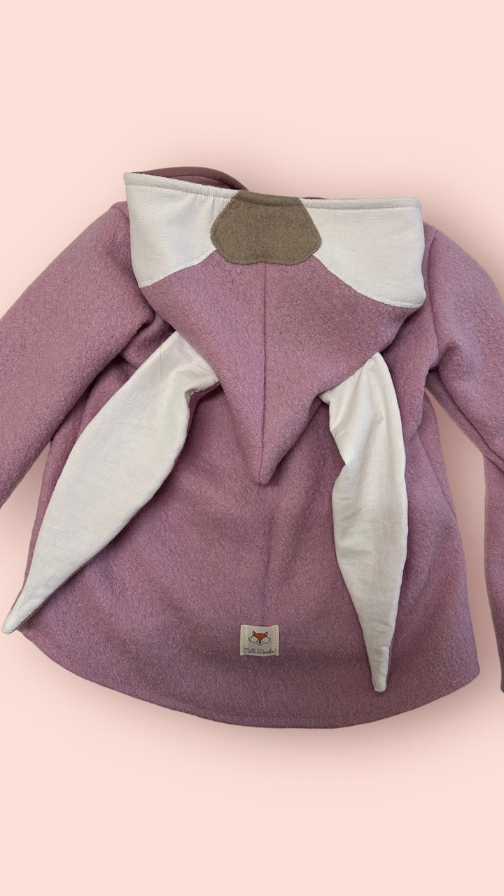 Walkjacke Hase bis Gr. 104 - Milli Wonka