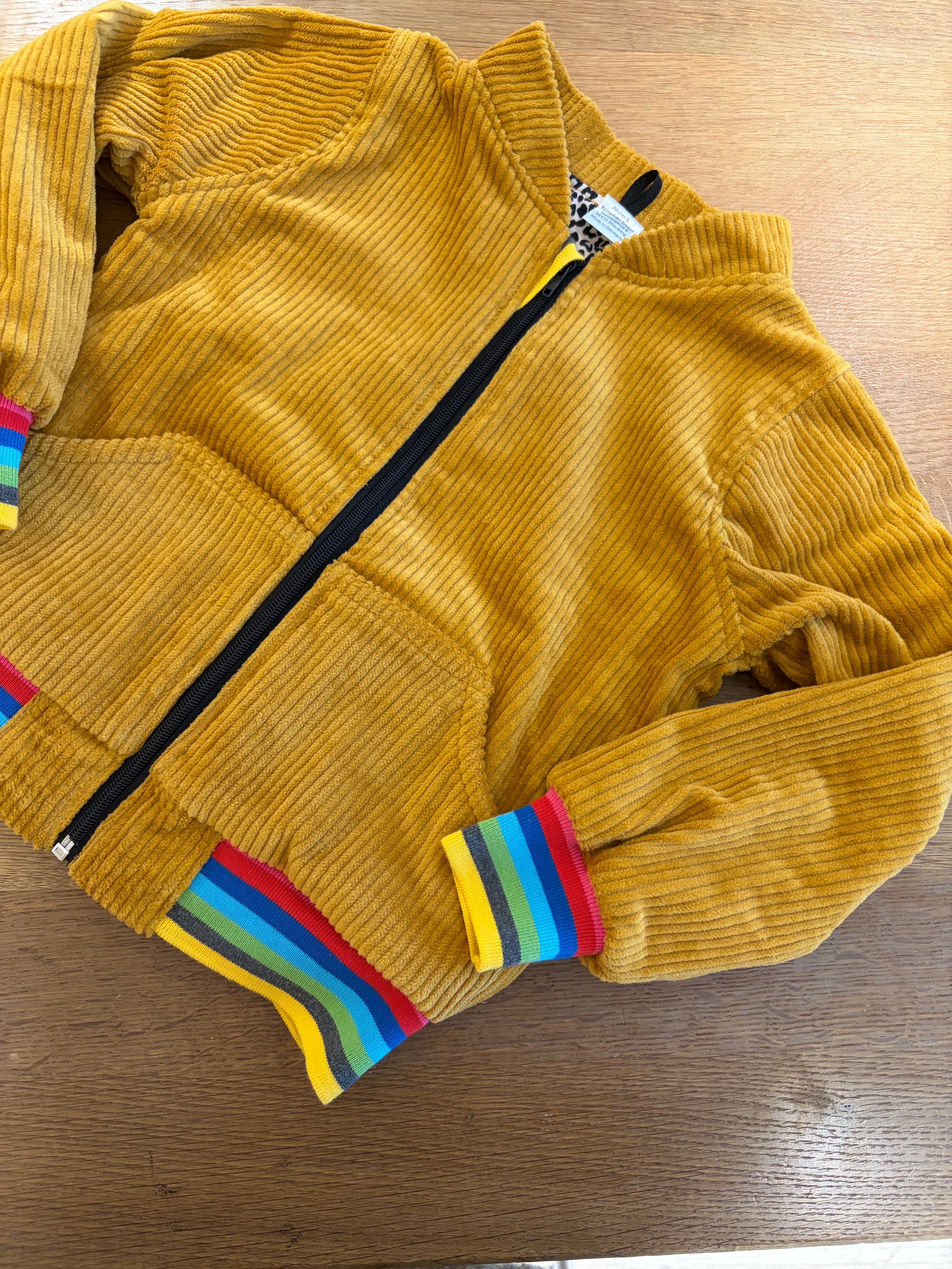 Blouson-Jacke aus Breitcord „Goldie" für Kids & Erwachsene- Milli Wonka