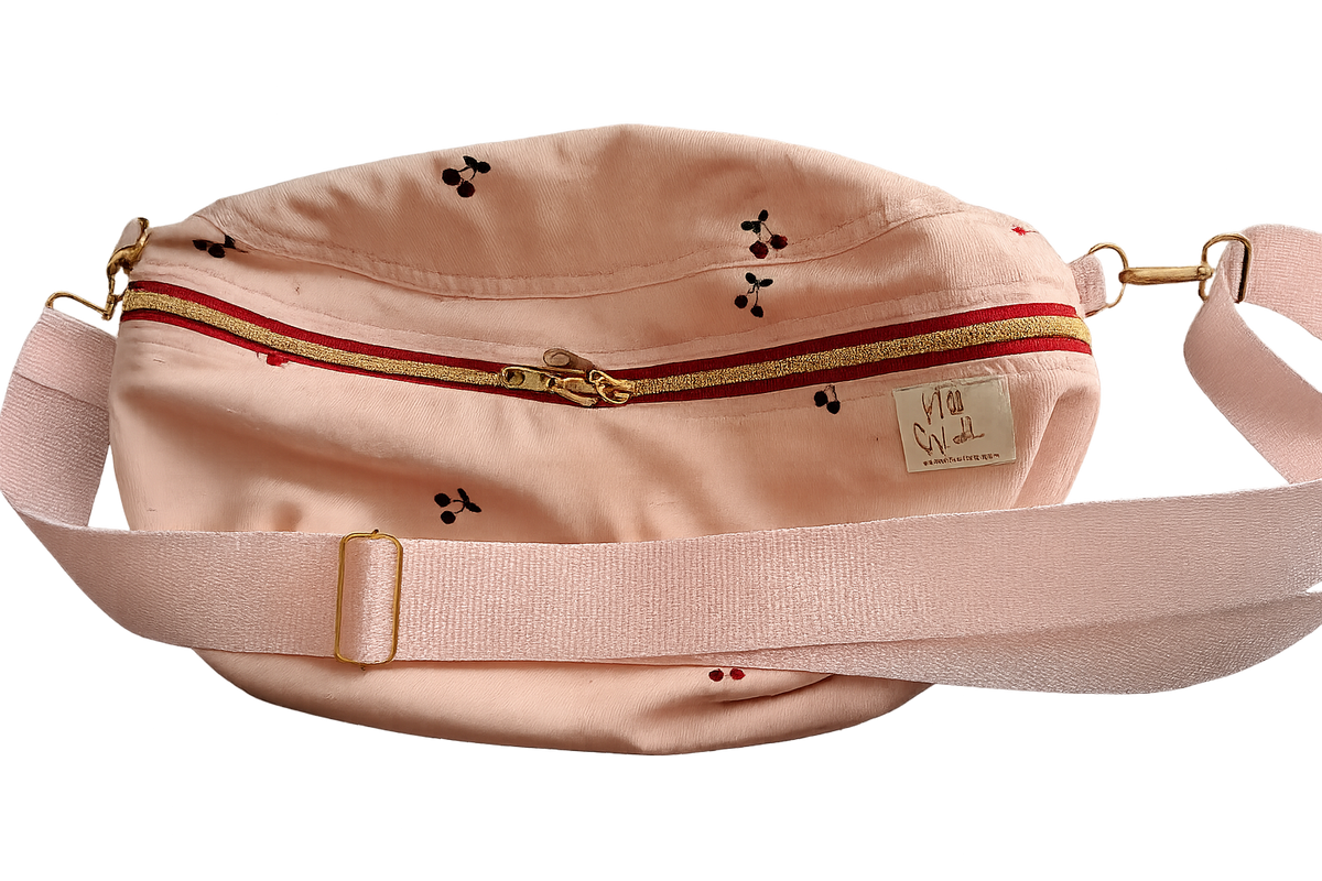 Crossbodybag "Fruits" aus Feincord - Milli Wonka