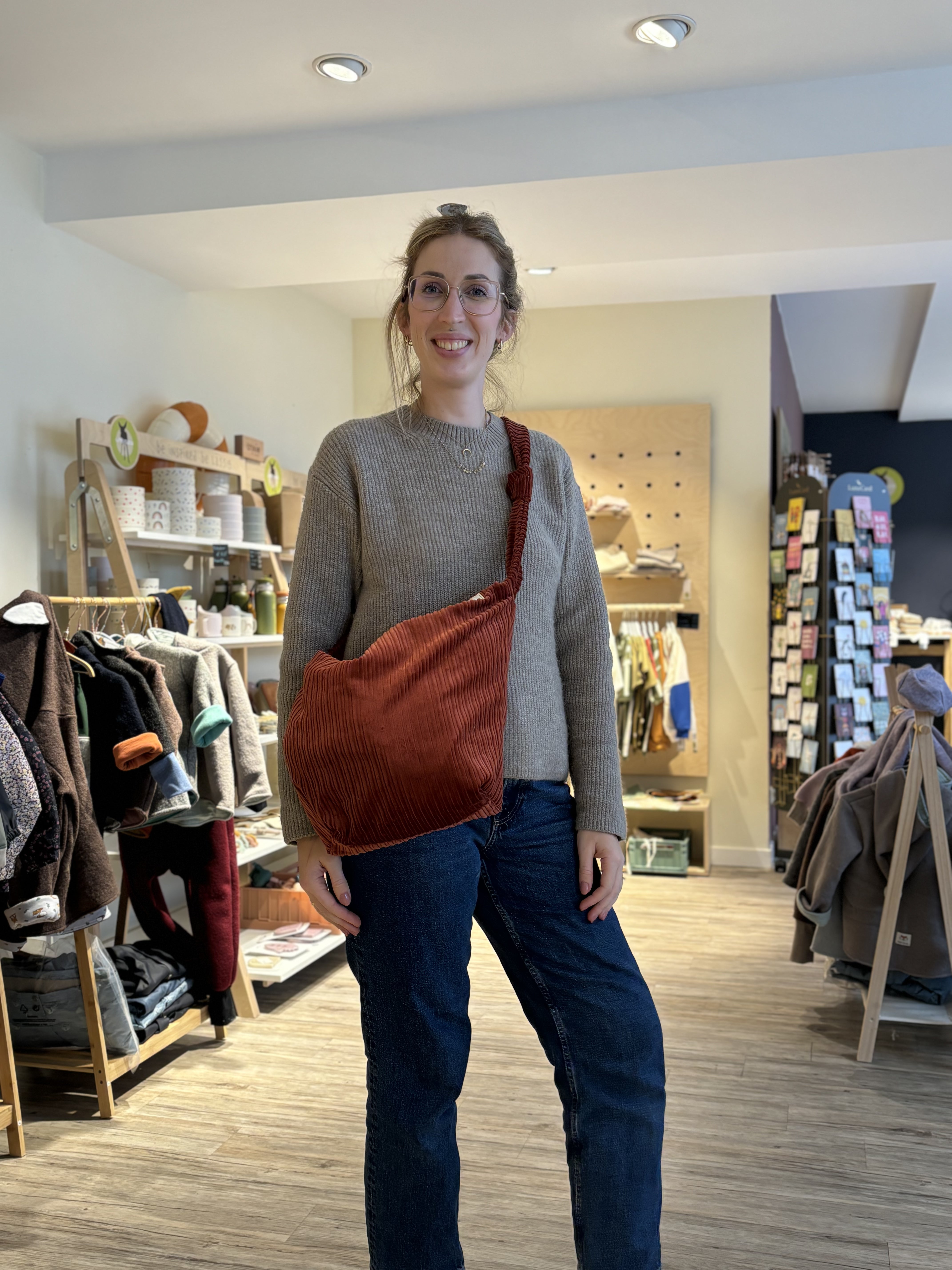Shopper "Madita" aus Cord - Milli Wonka