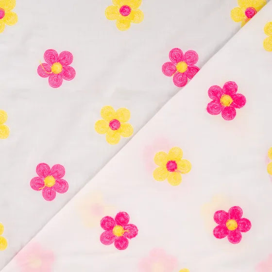 Jersey „Flowers“- Innenfutter für Blousons