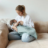 Leinen Schlafsack 0.5 TOG Essential mint versch. Längen - emma & noah