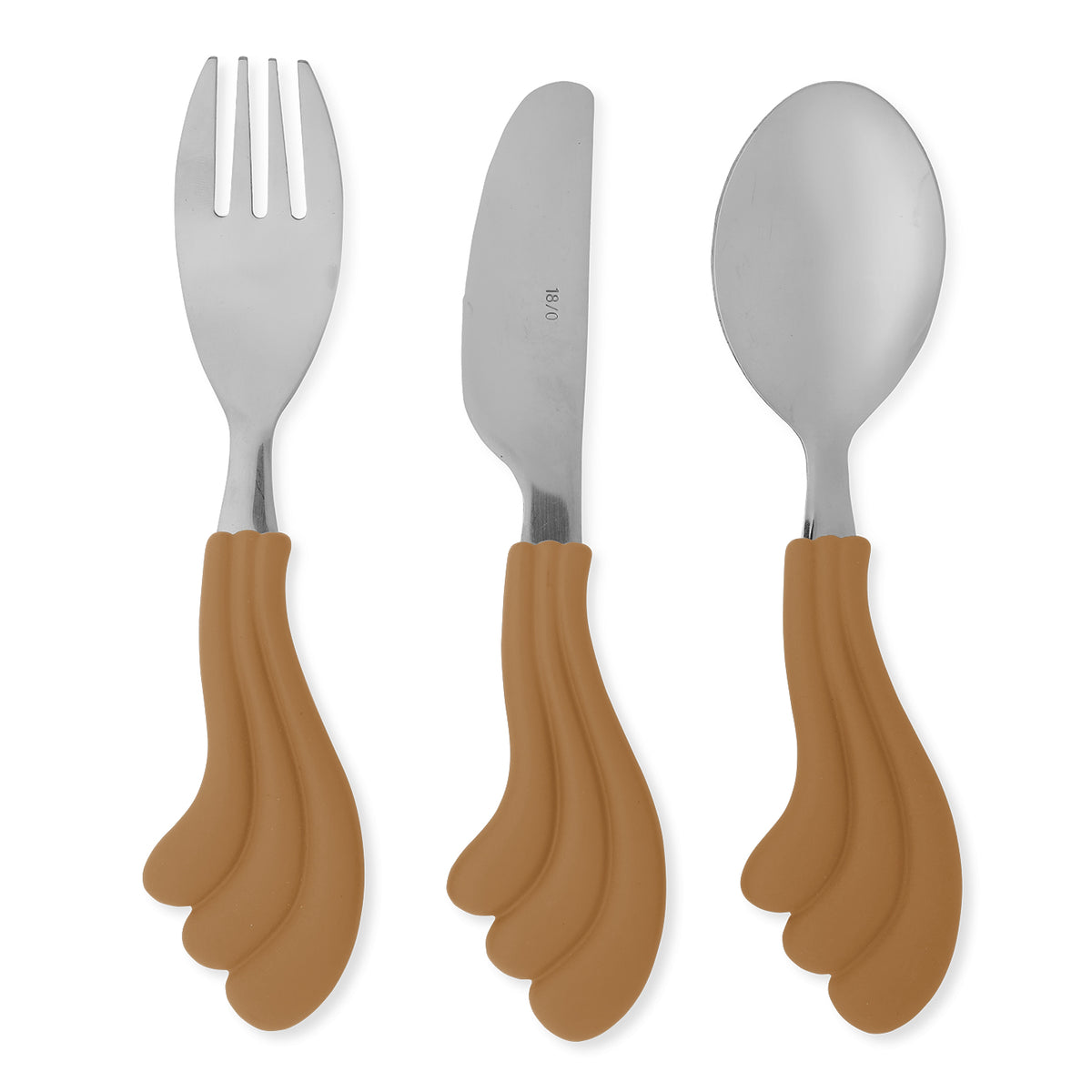 Besteck 3-teilig almond - Konges Slojd