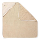 Kapuzenhandtuch Frottee Baby Bunny - Newborn Naturals beige (75x75 cm) - Little Dutch
