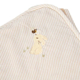 Kapuzenhandtuch Frottee Baby Bunny - Newborn Naturals beige (75x75 cm) - Little Dutch