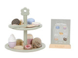 Holz-Etagere - Grün - Essentials - Little Dutch