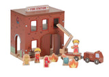 Holz-Feuerwache - Rot – Essentials - Little Dutch