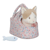 Plüschkatze in der Tasche rosa - Essentials - Little Dutch