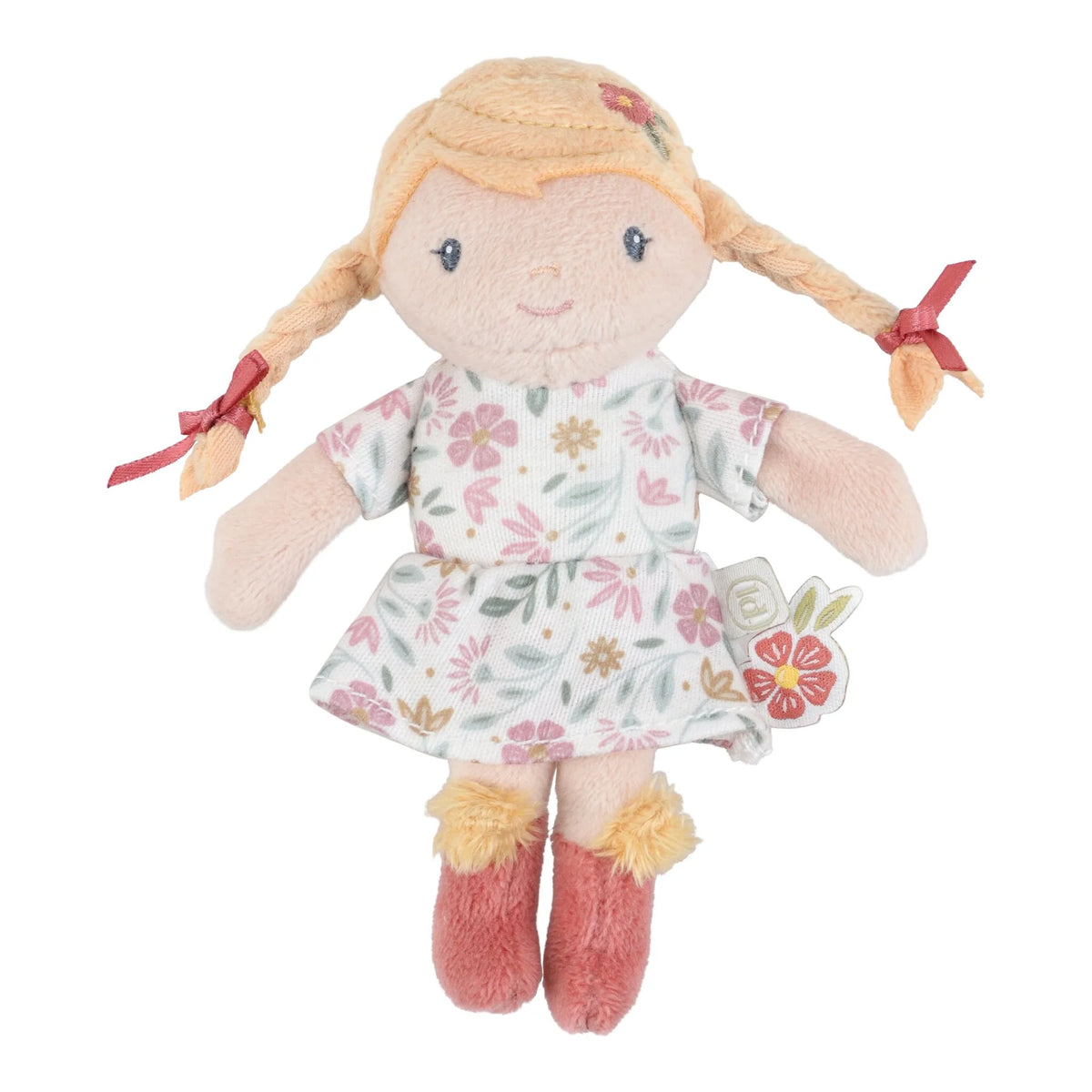 Kuschelpuppe Julia - 10 cm - Little Dutch