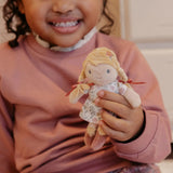 Kuschelpuppe Julia - 10 cm - Little Dutch