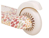 3-Rad-Roller – weiß geblümt - Little Dutch