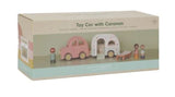Spielzeugauto mit Wohnwagen - Mehrfarbig - Essentials - Little Dutch