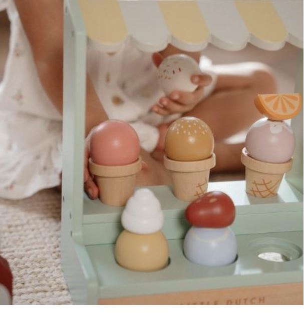 Spielzeug-Eisstand - Mehrfarbig - Essentials - Little Dutch