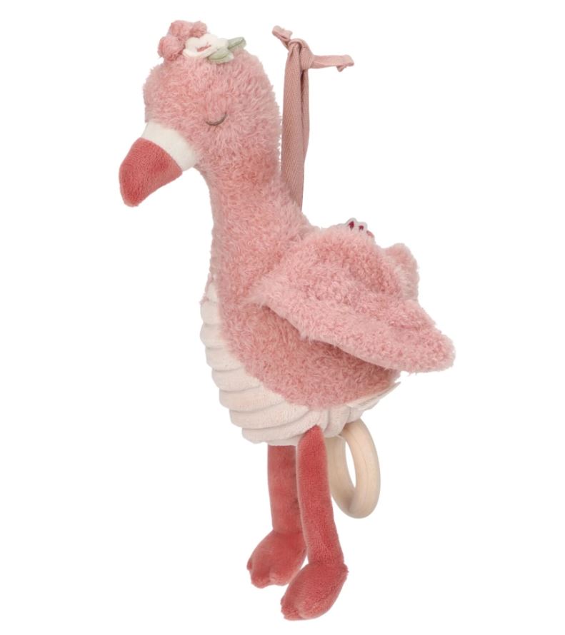 Spieluhr Flamingo - rosa - Safari Friends - Little Dutch
