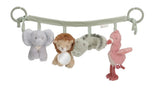 Kinderwagenkette - Grün - Safari Friends - Little Dutch