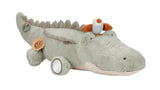 Aktivitätskuscheltier Krokodil XL Grün - Safari Friends - Little Dutch