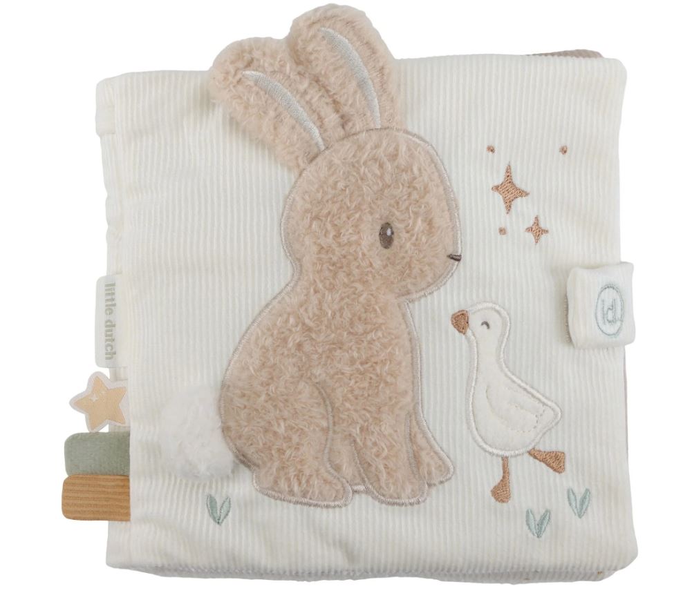 Aktivitätenbuch - Beige - Newborn Naturals - Little Dutch
