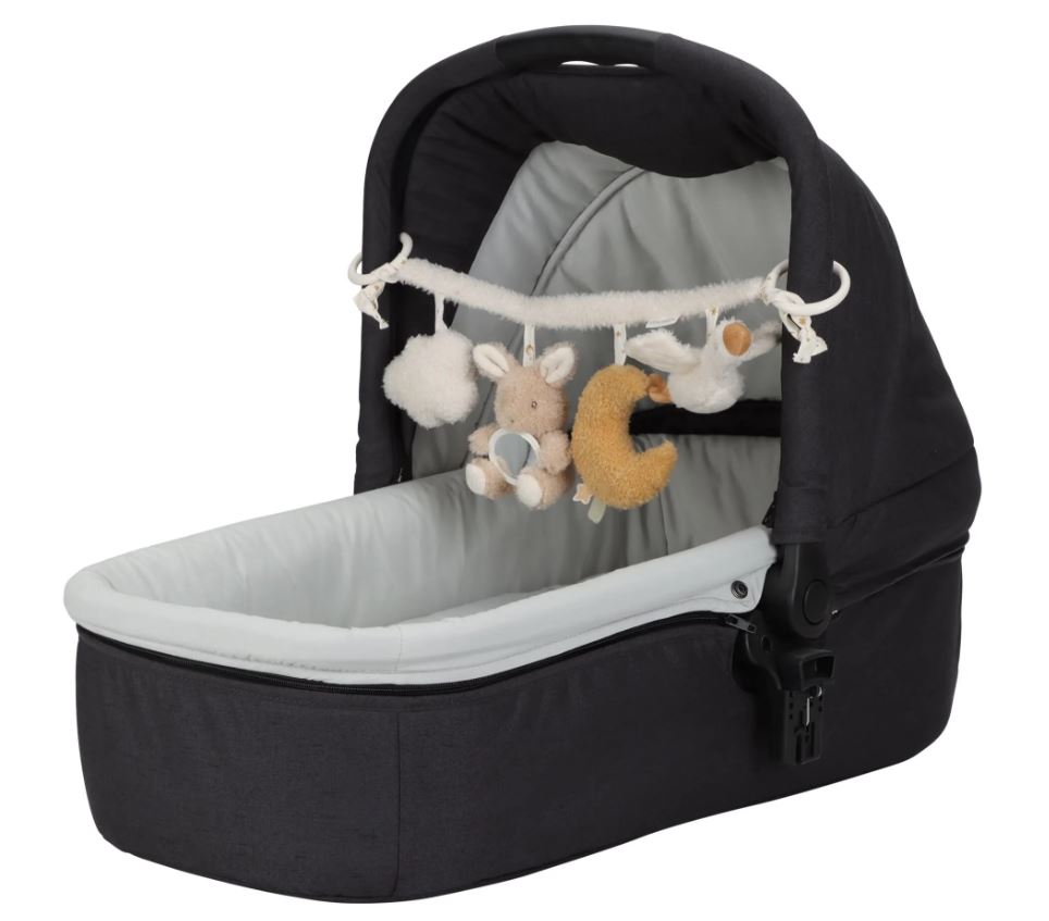 Kinderwagenkette - Beige - Newborn Naturals - Little Dutch