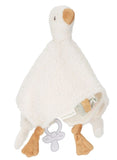Kuscheltuch - Weiß - Kleine Gans - Little Dutch