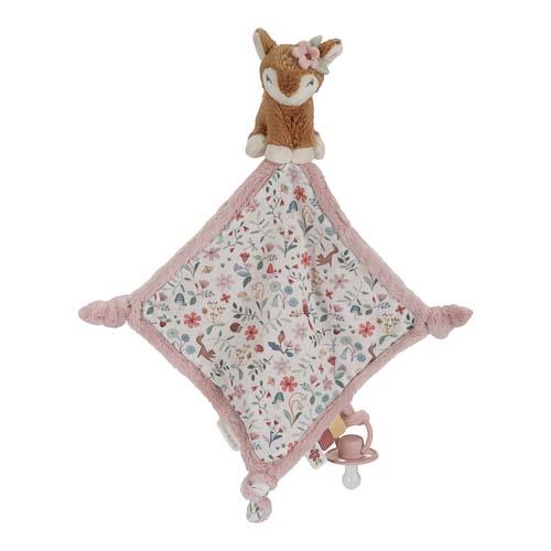 Schnuffeltuch Baby Reh - rosa - Fairy Garden - Little Dutch