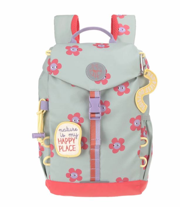 Wanderrucksack Kinder 9 L - Happy Trails, Blume - Lässig