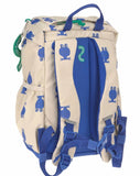 Wanderrucksack Kinder 9 L - Happy Trails, Frosch - Lässig