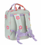 Kindergartenrucksack Square - Happy Trails, Blume - Lässig
