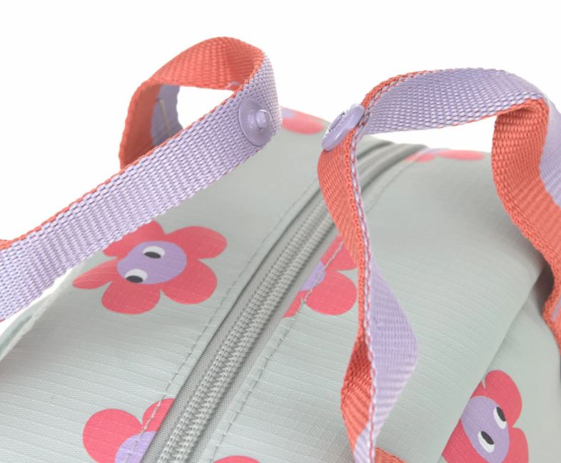 Kindergartenrucksack Square - Happy Trails, Blume - Lässig