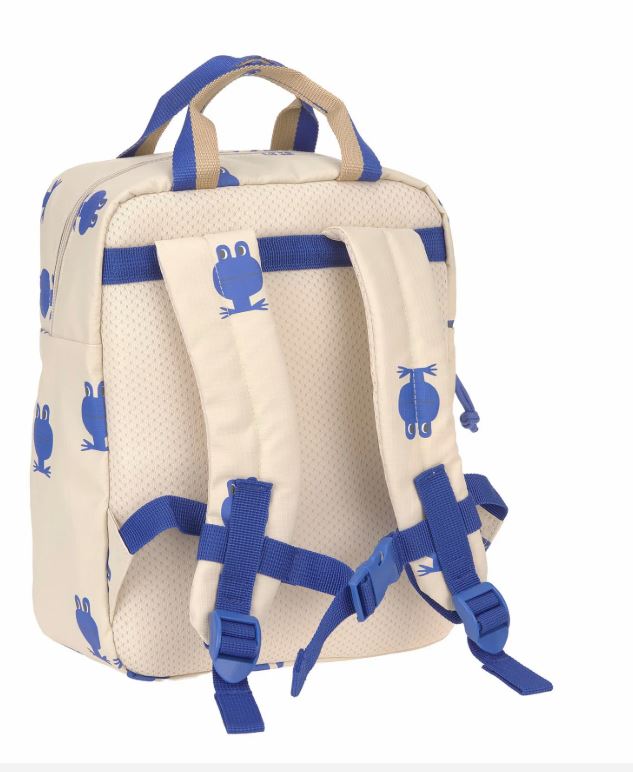 Kindergartenrucksack Square - Happy Trails, Frosch - Lässig