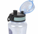 Tritan Kinder Trinkflasche 420 ml - SmileyWorld®, Blau - Lässig