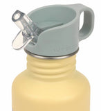 Edelstahl Kinder Trinkflasche 500 ml - Happy Trails, Blume - Lässig