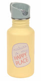 Edelstahl Kinder Trinkflasche 500 ml - Happy Trails, Blume - Lässig