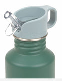 Edelstahl Kinder Trinkflasche 500 ml - Happy Fruits, Zitrone - Lässig