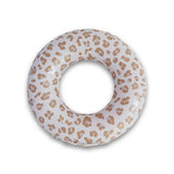 Schwimmring 90 cm - beige Leopard - Swim Essentials