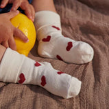 Baumwoll-Kindersocken Alvilda creme - MPkids