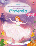 Mein Anziehpuppen-Stickerbuch Glitzer-Märchen: Cinderella - Usborne Verlag