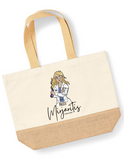 Canvas-Shopper  mit Aufdruck 