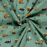 Badeponcho aus Musselin "Gemustert" - Milli Wonka