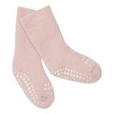 Antirutsch-Socken "Terry cotton soft pink" - GoBabyGo