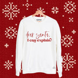 Sweater "Dear Santa" für Erwachsene - One Sweater